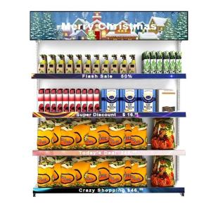 Wholesale 1R1G1B P1.875 GOB Shelf LED Display advertising 900*60mm waterproof For Supermarket from china suppliers
