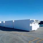30FT Single Axle Chill And Frozen Truck Trailer With Thermoking Refrigeration