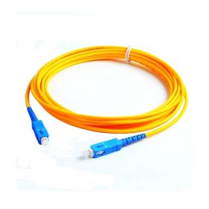Wholesale 3 Meters 3.0mm Simplex G652D Optical Fiber Jumper SC UPC To SC APC Patch Cord from china suppliers