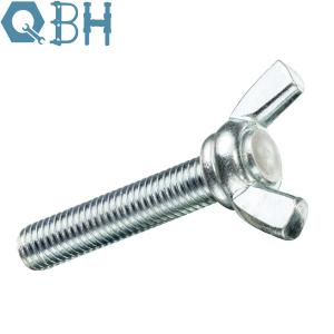 China Carbon Steel Or Brass DIN 316 Wing Screws With Rounded Wings on sale