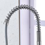 SUS304 Stainless Steel Pull Down Kitchen Faucet