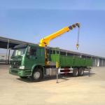 SINOTRUK HIAB 13ton Truck Mounted Crane With High Lifting Height