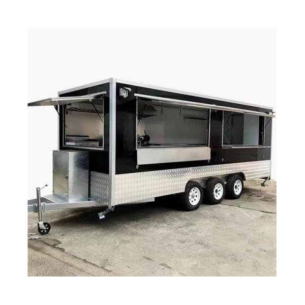 Direct Coffee Hot Dog Burger Mobile Trailer for Shining Fast Food Customizable