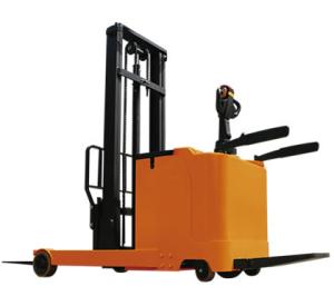 Wholesale Stand Type Electric Reach Forklift 1000kg Load With PU Wheel from china suppliers