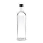 750 Flint Glass Bottles for Liquor Vodka Whiskey Tequila Accepting Customized