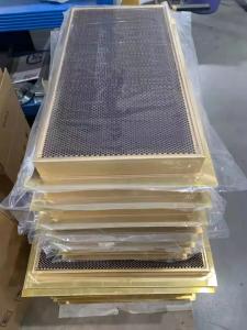 Wholesale Rf Cage Shielding Honeycomb Waveguide Air Vents 300 X 300mm Panel from china suppliers