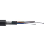GYTY53 Armored Fiber Optic Cable Stranded Loose Tube 2-144 Core Steel Tape Al