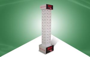 China Sunglasses Store Pop Cardboard Display Stands , Hook Cardboard Display Units on sale