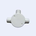 ABC Grade PVC Junction Box Four Way 20mm 25mm Screw Part Use Brass