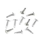 Black Stainless Steel Phillips Wafer Head Self Drilling Screws Tornillos Acero
