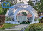 Waterproof Commercial Geodesic Dome Tents With Clear Window Trade Show Dome Tent