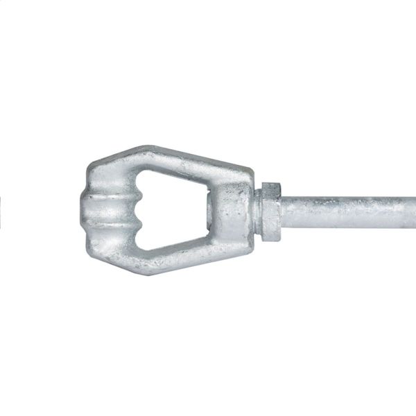 Precise Design Pole Line Hardware Forged Nut Power Installed Anchor Rods