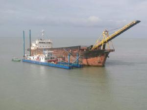 Wholesale WN500 Sand Pump Hydraulic Dredger Equipment Is Designed To Be 40 Meters Long Cutter suction dredger from china suppliers