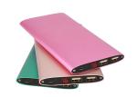 Ultra Thin Slim Metal Power Bank 10000mAh With Color Printing Logo