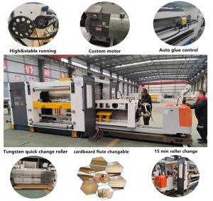 Wholesale Automatic carton Single Facer Machine 1 Year Warranty from china suppliers
