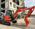 Original 5 Ton Kubota Kx163-5 Mini Excavator Made In Japan 2019 Good Condition