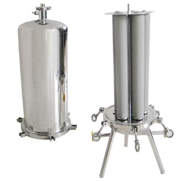 1.0Mpa Max Pressure Sanitary Stainless Steel 304/316L Filter Housing for Wine