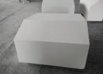 White Color Fire Retardant Bricks For Glass Smelting Furnace / EAF