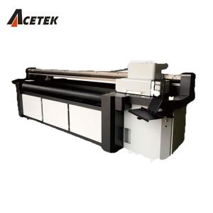 Wholesale 3.2m UV Textile Printer , Hybrid Printing Machine 4/8pcs Head from china suppliers
