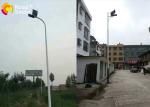All In Two Type 15W Smart Solar Street Light 160lm/w Bridgelux Chip 3 Years