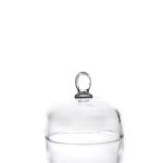 Clear Classic Round Pattern High Quality Butter Dish