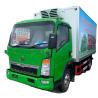 Buy cheap light duty reliable HOWO 4x2 85 hp 3 ton meat reefer truck from wholesalers