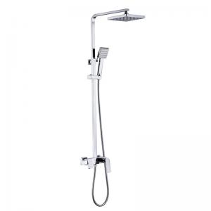 China Thermostatic Bath Shower Mixer Set 500000 Times Cartridge Life on sale