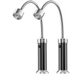 Aluminum Alloy Outdoor Camping Light with Magnetic Base 360 Adjustable LED and 1