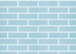 Blue Self Adhesive 3D Brick Effect Wallpaper Non Woven Materials , Pre - Pasted