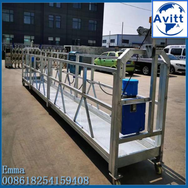 500kg 5m Suspended Work Platforms Power Motor Hoister Climbing Work Cradle