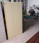 Waterproof Pvc Wood Panels 10mm Thick Plastic Wood Effect Cladding