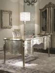 Glossy Royal Classic Home Office Desks Luxurious Wooden White Writing Table And