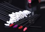 Black Plastic Makeup Lip Applicator Wands Disposable Lip Brush