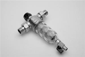Wholesale 1&quot; PC Brass Pre Filter For Water Purifier , Pipeline House Sediment Water Filter from china suppliers