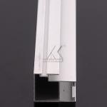 Rail Frame Alloy Silver CQC Light Weight OEM Aluminum For Sliding Windows