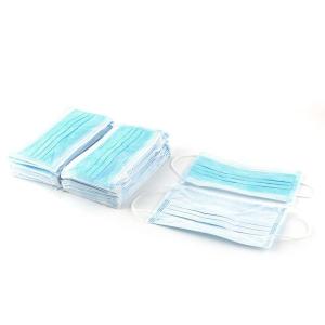 China Breathable Elastic Ear Loop Mask Blue Color on sale