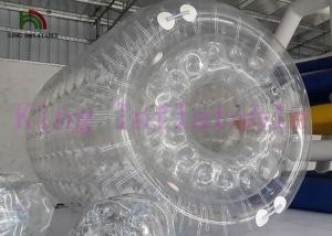 Wholesale Clear Inflatable Water Toy / Water Rolling Ball With Clear Dots from china suppliers