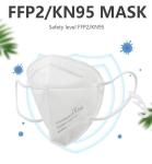 OEM ODM Disposable KN95 Mask Dust Anti Pollution Printed Muiti Ply With Ear