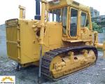 D155A-1 Old Komatsu Dozer Bulldozer / Komatsu High Track Dozer With Three Shank