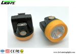 Mini Cordless Rechargeable Mining Cap Lamps 10000lux Lightweight Portable
