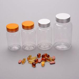 Buy cheap 100ml 120ml 150ml 200ml 250ml 225ml Medicine Pill Bottles Transparent Plastic from wholesalers