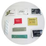 AIRLINE CONDIMENTS PACK, CONDIMENTS FOR AIRLIINE, SUGAR, SALT, PEPPER, CREAM,