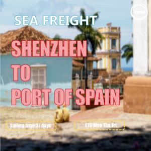 Wholesale CIF FOB Sea Freight China To Spain Port Trinidad Tobago Worldwide Cargo Shipping from china suppliers