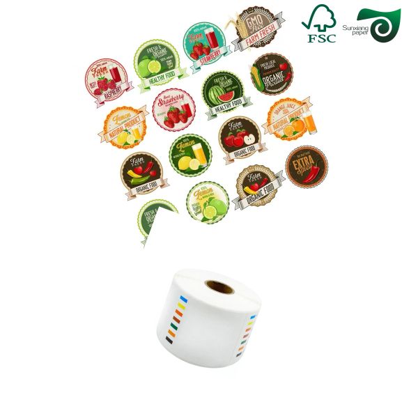 A4 Inkjet Compatible PP PET Synthetic Paper For Household Product Labeling Adhesive Sticker Paper