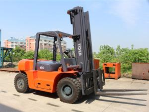 Wholesale 6T Diesel Forklift Truck ISUZU 6BG1-02 Engine Rated Capacity 6000kg And Lift Height3000mm from china suppliers