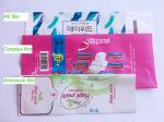 65 Bags/Min Small Servo Driven Sanitary Napkin Wrapping Machine