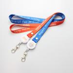 Retractable id badge holder lanyards with logo badge reel retractable yoyo reel