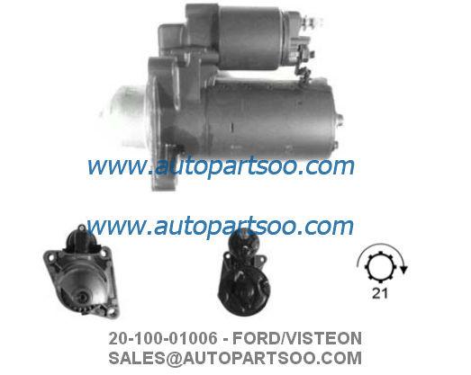 20-100-01006 95FB11000BC - FORD VISTEON Starter Motor 12V 1.1KW 21T MOTORES DE