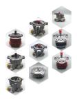 Hitachi EX100-1 EX100-2 Pilot Pump Gear Pump Hydraulic Gear Pump Excavator Pump