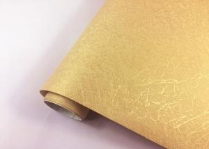 Wholesale Fire - Proof Washable Damask Self Adhesive Wallpaper Golden Color European Style from china suppliers
